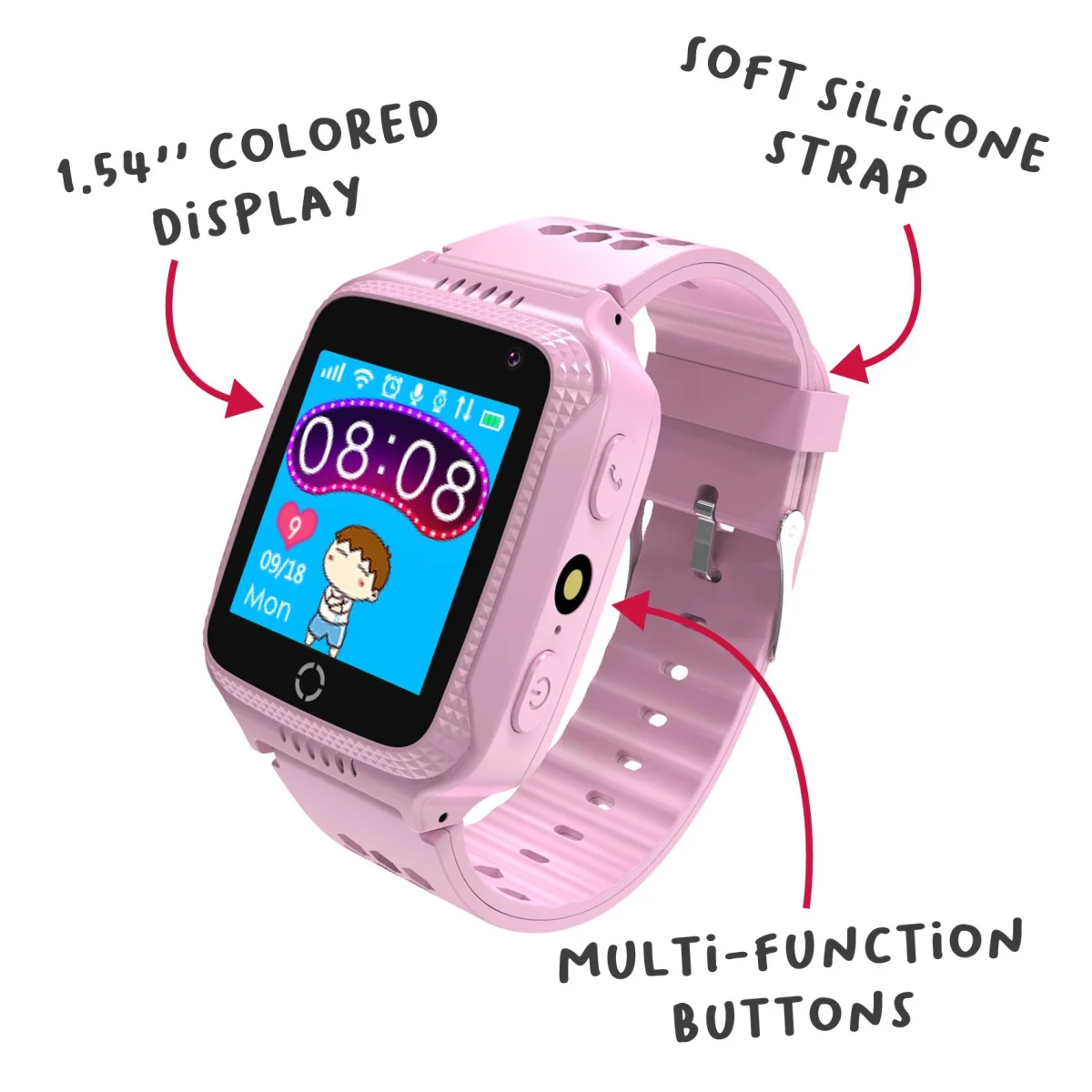 Celly Smartwatch per Bambini Telefonate Messaggi